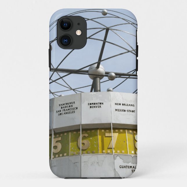 Worldtime Clock in Berlin Case-Mate iPhone Case (Back)
