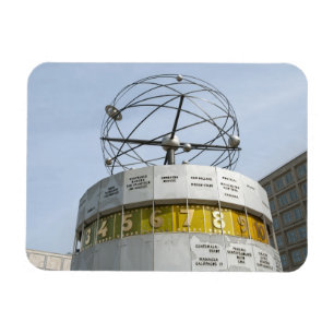 Worldtime Clock in Berlin Magnet