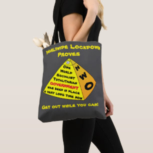 Worldwide Lockdown Tote Bag