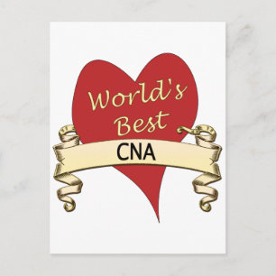 Worls's Best CNA Postcard