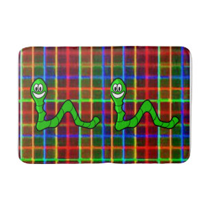 Worm Bathroom Bathmat