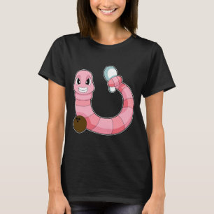 Worm Bowling Bowling ball Bowling pin T-Shirt