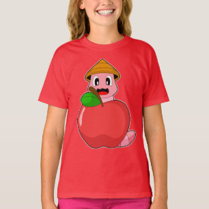 Worm Farmer Apple T-Shirt