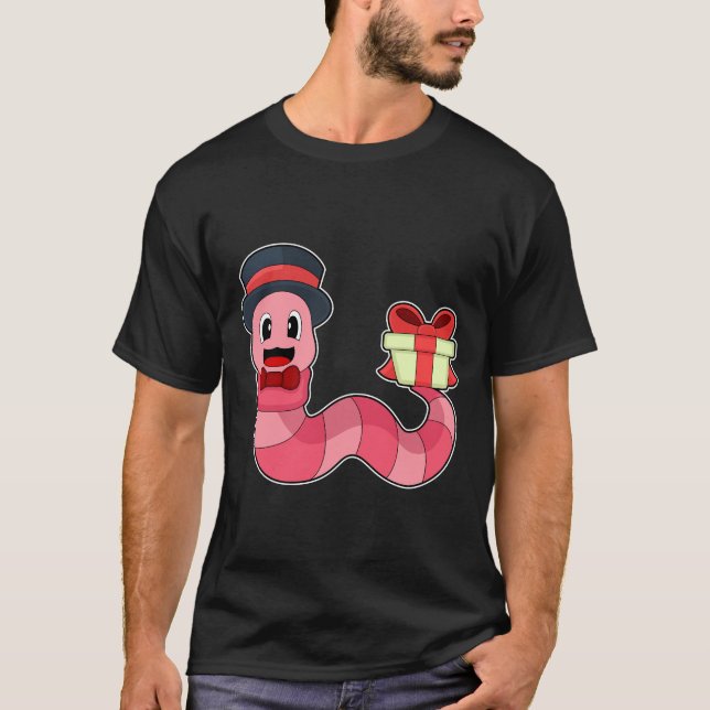 Worm Groom Package Wedding T-Shirt (Front)