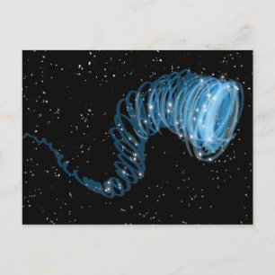Worm Hole Postcard