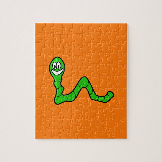 Worm Jigsaw Puzzle (Vertical)