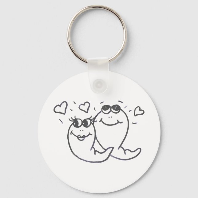 Worm Keychain (Front)