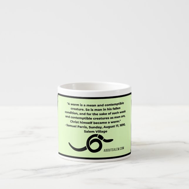 Worm Salem Witch Mug (Front)