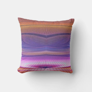 Wormhole in the Dunes Throw Pillow
