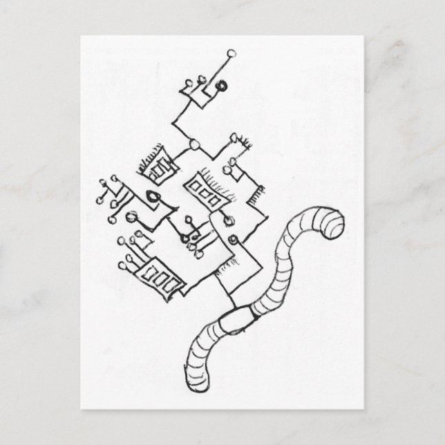 Wormwired Postcard (Front)
