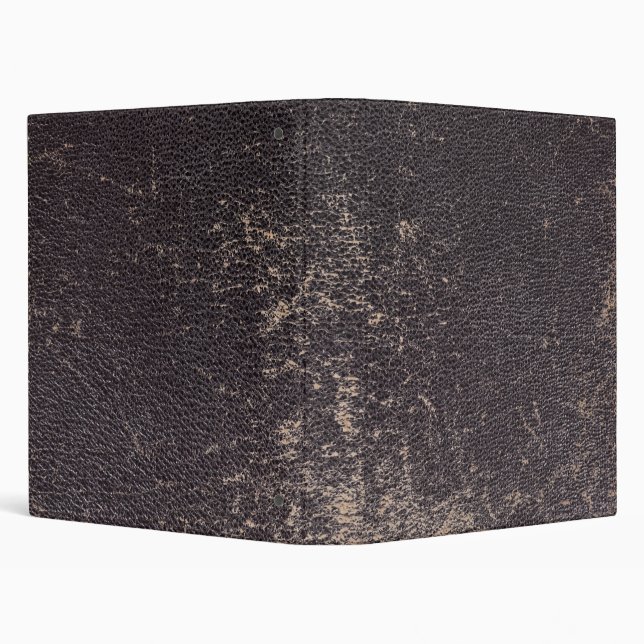 Worn Black Leather Background Binder (Background)