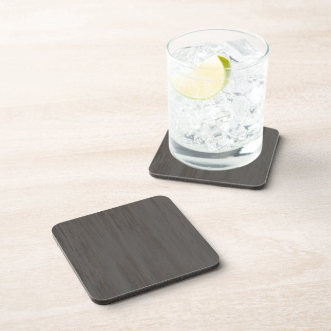 Worn Grungy Brushed Metal Coaster (Right Side)