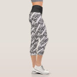 Worn out and scratched text Workout 247365 black Capri Leggings<br><div class="desc">Worn out and scratched text Workout 247365 in black colour with white background. Perfect for anyone who is lifting,  fitness,  training,  bodybuilding and going to the gym.</div>