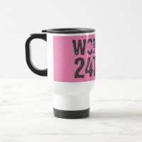 Worn out and scratched text Workout 247365 pink