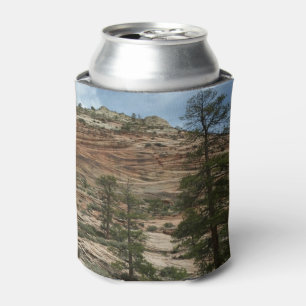 Worn Rock Walls in Zion National Park Can Cooler