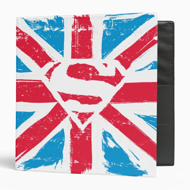 Worn S-Shield Over Flag Binder (Front/Inside)