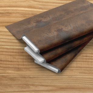 Worn Saddle Faux Leather Fabric