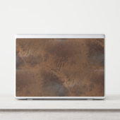 Worn Saddle Faux Leather HP Laptop Skin (Front)