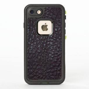 Worn Vintage Textured Brown Leather Pattern