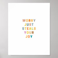 WORRY JUST STEALS YOUR JOY | Religious