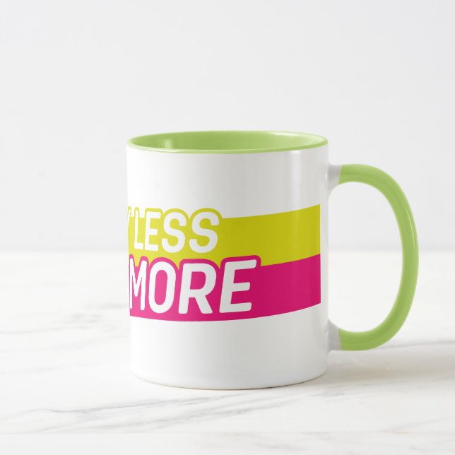 Worry Less, Smile More Mug (Right)