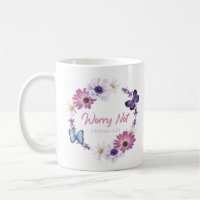 Worry Not Women's Christian Faith Butterfly Bible 