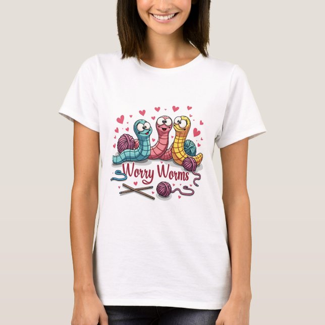 Worry Worms T-Shirt (Front)