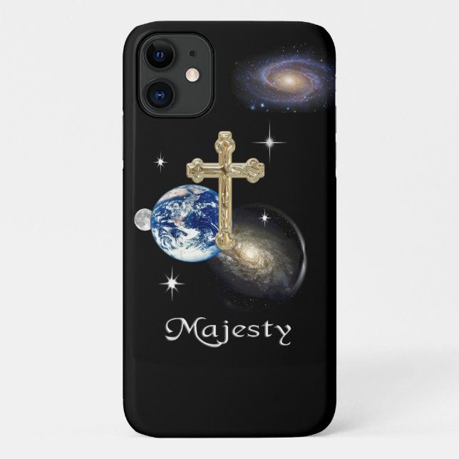 Worship his Majesty Christian Case-Mate iPhone Case (Back)