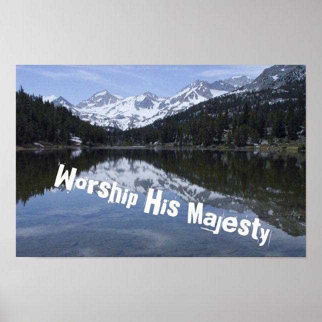 Worship His Majesty Poster (Front)