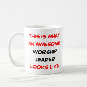 worship leader, awesome coffee mug