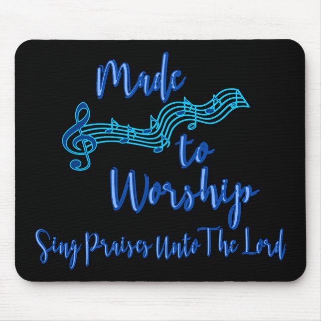 Worship Mouse Pad (Front)