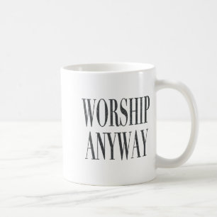 Worship religious faith christian women men coffee mug
