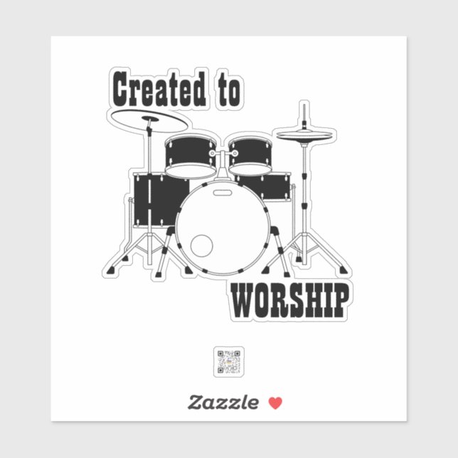 Worship Team  Sticker (Sheet)