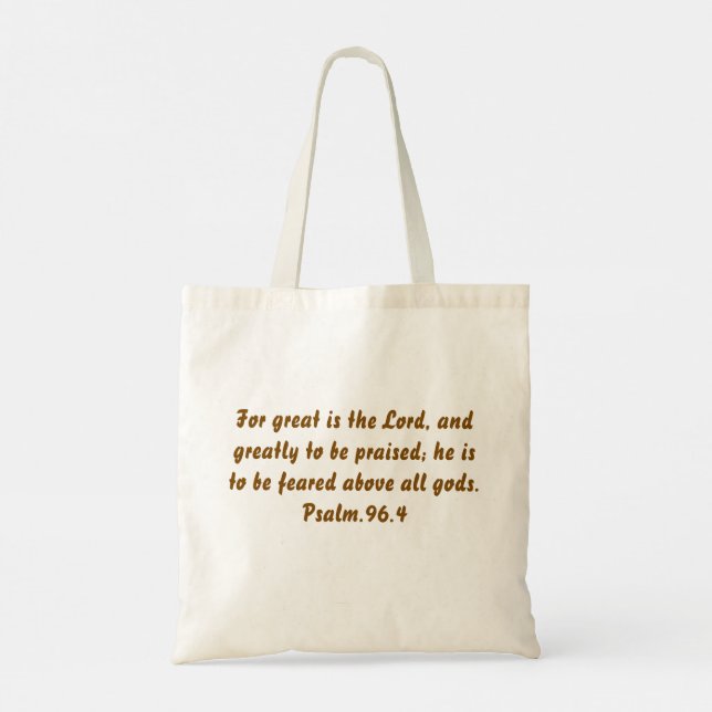 Worshipper's Tote Bag (Back)