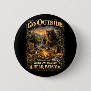 Worst Case Wilderness 2 Inch Round Button