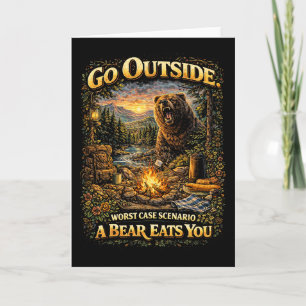 Worst Case Wilderness Holiday Card