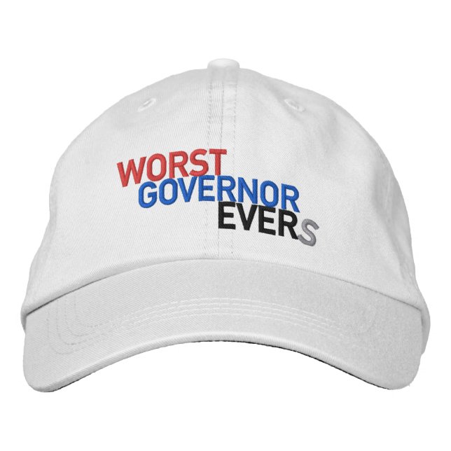 Worst Governor Evers Embroidered Cap (Front)