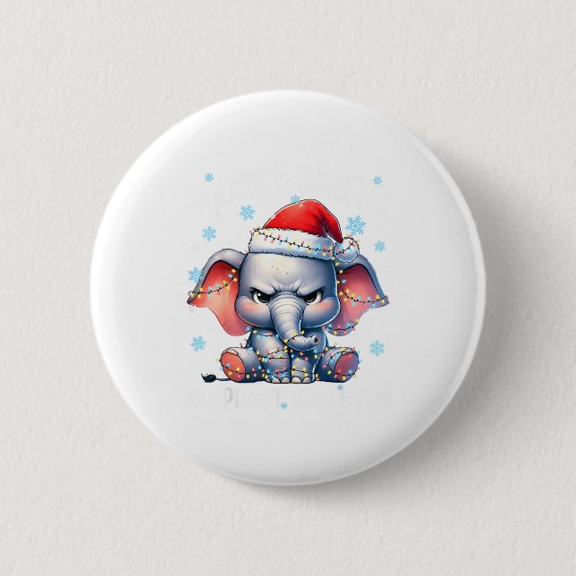 Worst White Elephant Ever Christmas Xmas Under 15  2 Inch Round Button (Front)