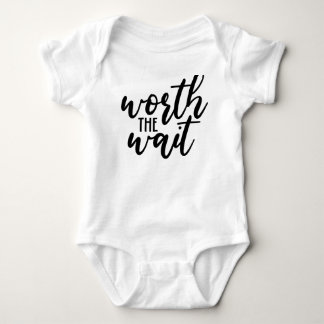Worth the Wait Baby Bodysuit – Sweet Baby 