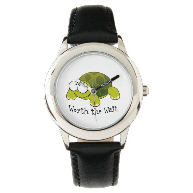 Worth The Wait - Turtle watch (Front)