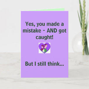Worth Waiting For card, if honey's in jail Card