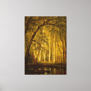 WORTHINGTON WHITTREDGE - The Old Hunting Grounds  Canvas Print