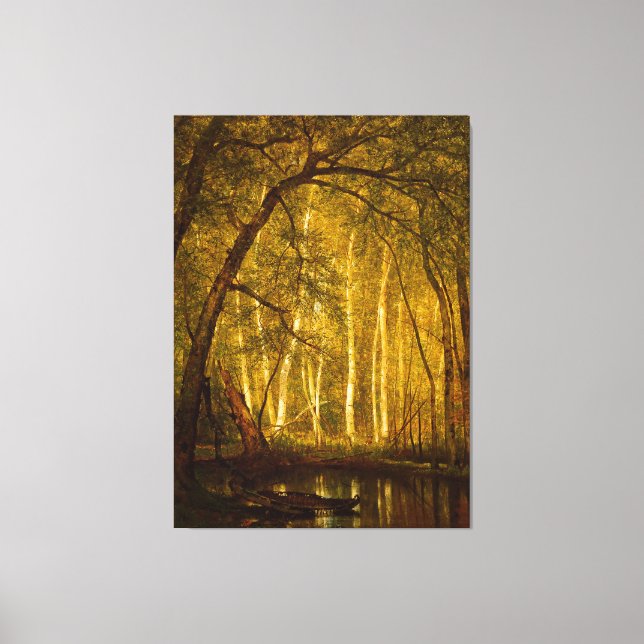 WORTHINGTON WHITTREDGE - The Old Hunting Grounds  Canvas Print (Front)