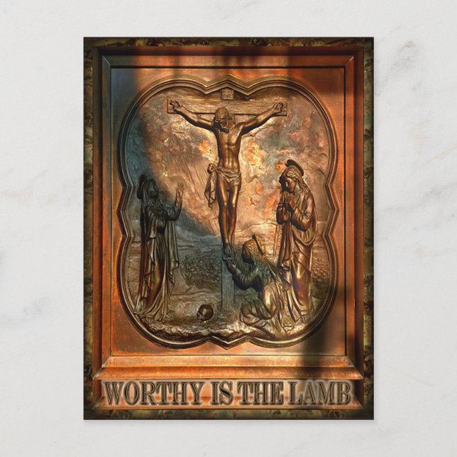 Worthy is the Lamb Postcard (Front)