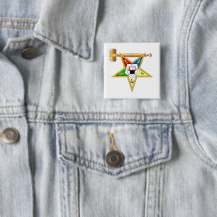 Worthy Matron  2 Inch Square Button