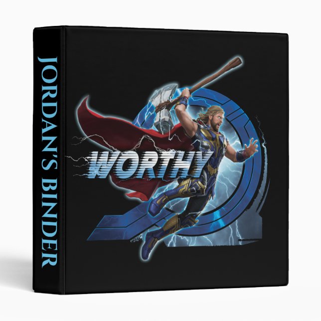 Worthy Thor Stormbreaker Rush Graphic Binder (Front/Spine)