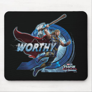 Worthy Thor Stormbreaker Rush Graphic Mouse Pad