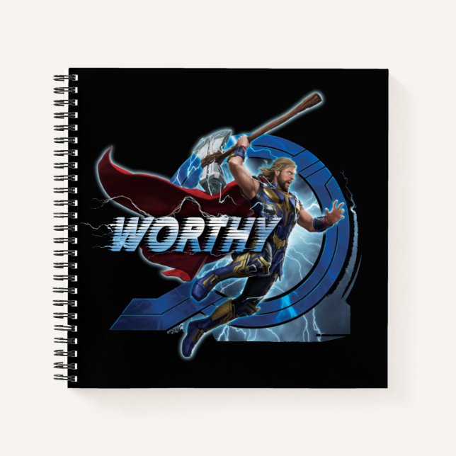 Worthy Thor Stormbreaker Rush Graphic Notebook (Front)
