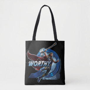 Worthy Thor Stormbreaker Rush Graphic Tote Bag