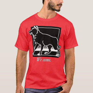WOT Wolf Chapter Icon With Quote T-Shirt